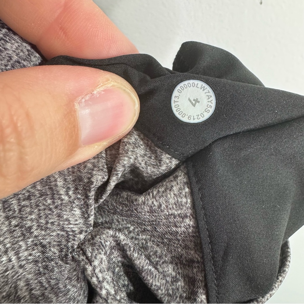 Lululemon Spring Break Away Short II Gray Athletic Running Shorts 4 - Picture 5 of 8